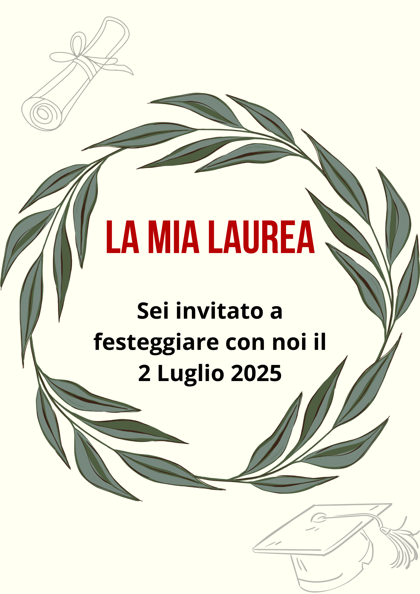Inviti Laurea