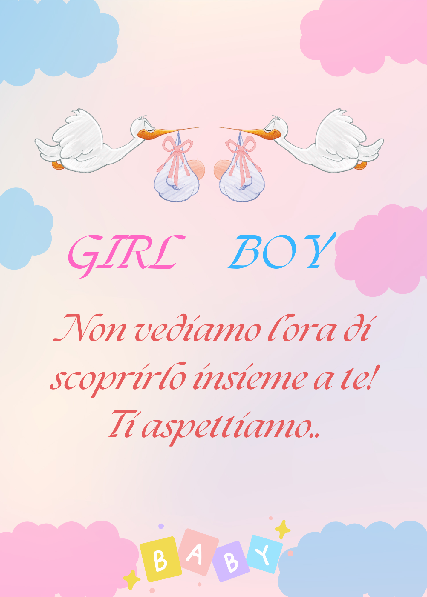 Inviti Baby shower