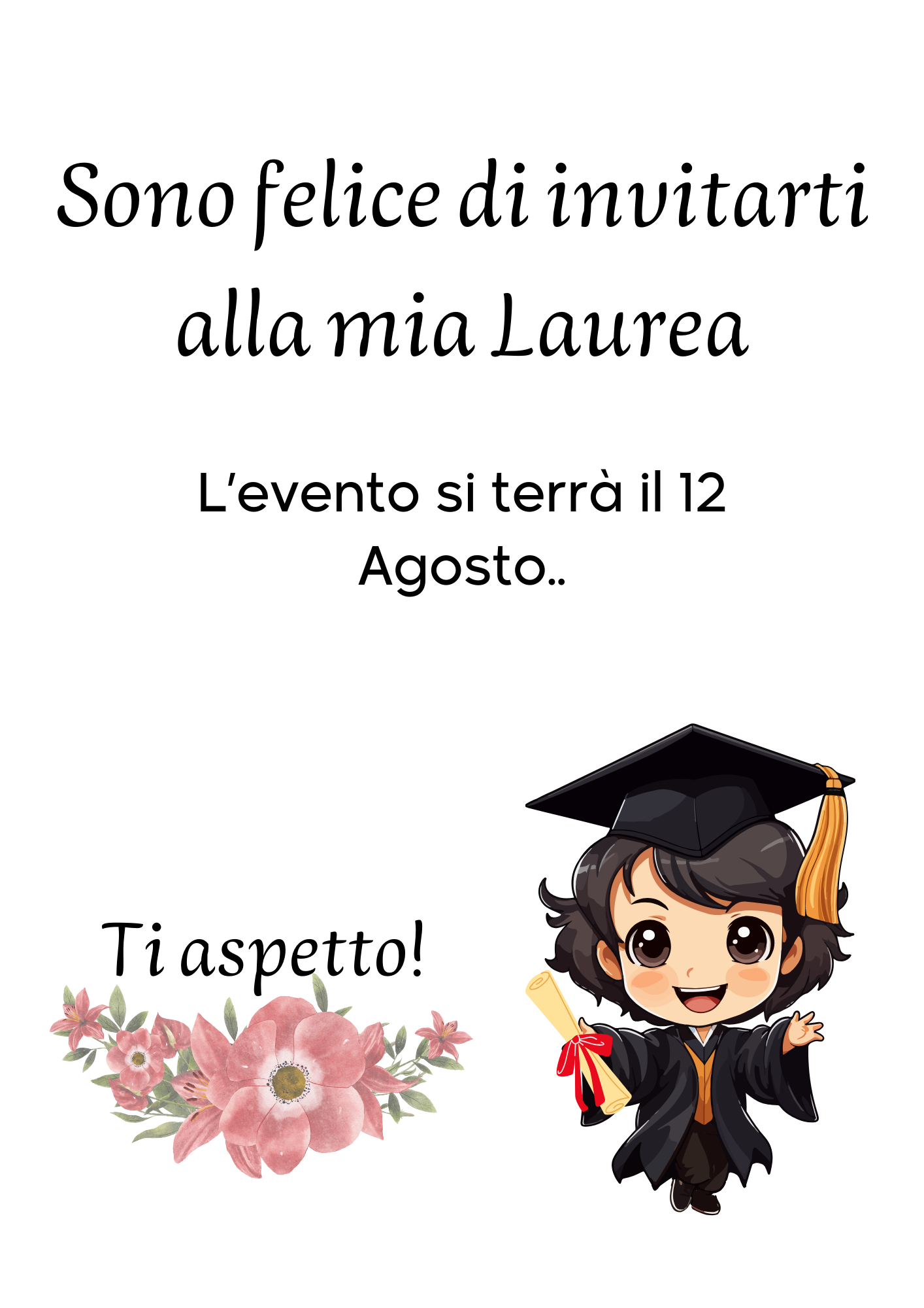 Inviti Laurea