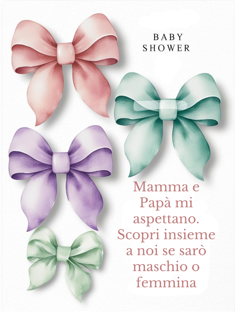 Inviti Baby shower