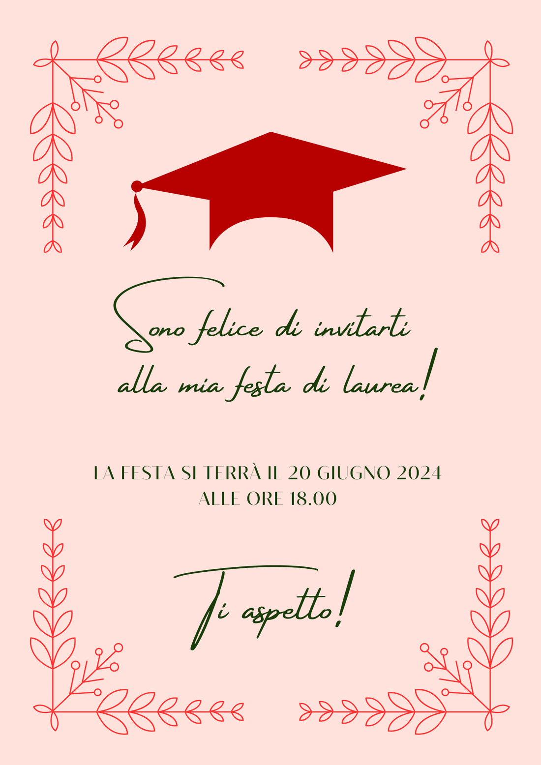 Inviti Laurea